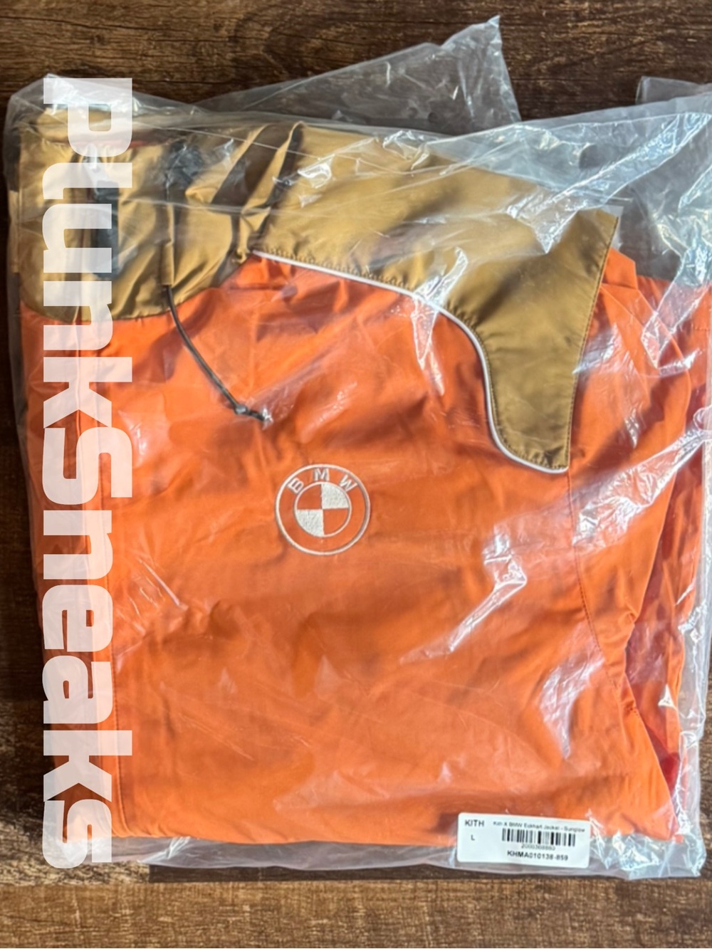 Kith for BMW Eckhart Nylon Hooded Jacket • Sunglow • 2026